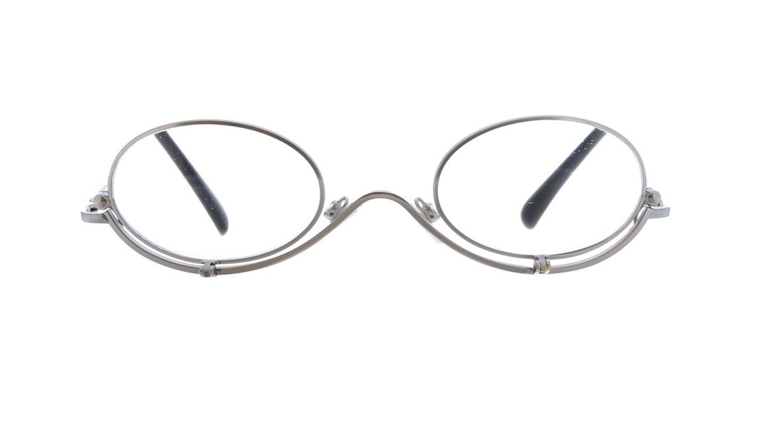 Schminkbrille +3.00  silber